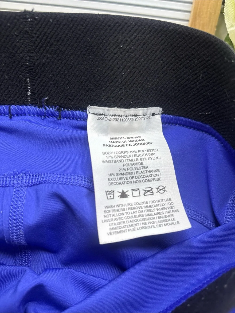 Nike Women's Pro 365 Inch Short Size Small Royal Activewear Shorts